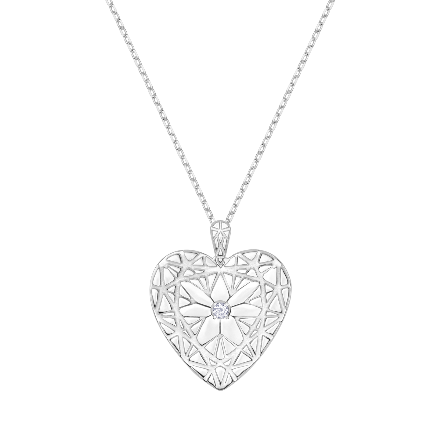 Crack Heart Pendant