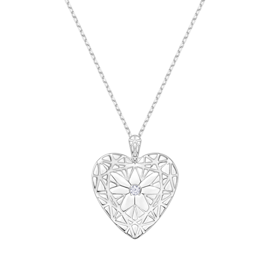 Crack Heart Pendant