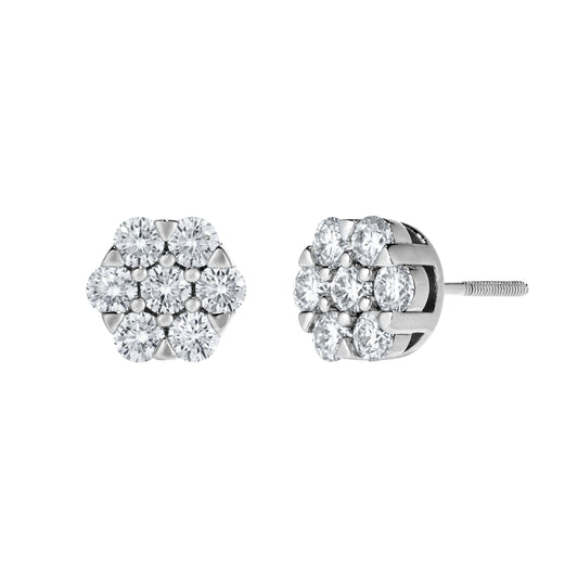 Flower Stud Earrings