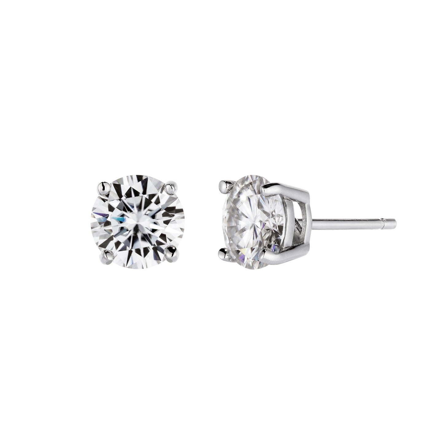 Solitaire Stud Earrings 1.5ct