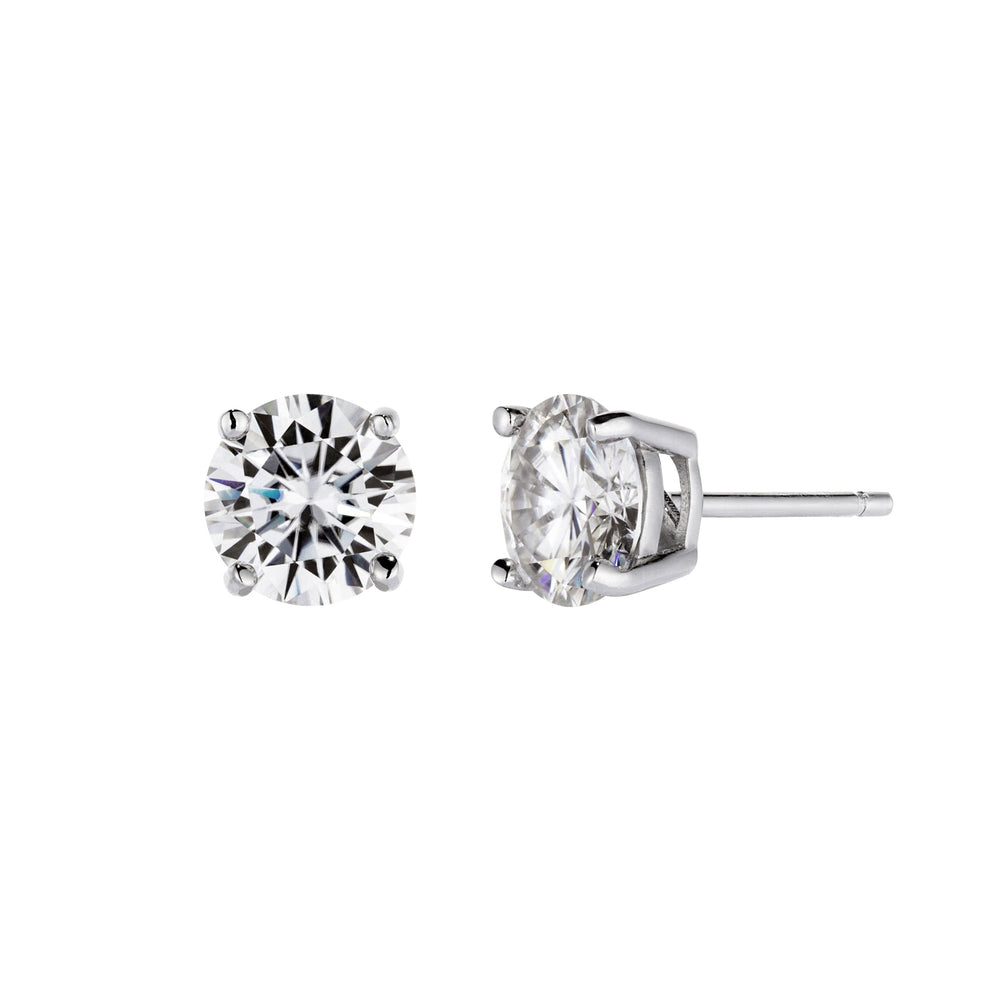 Solitaire Stud Earrings 1.5ct