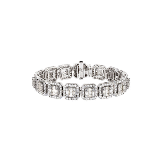Baguette Cut Bracelet