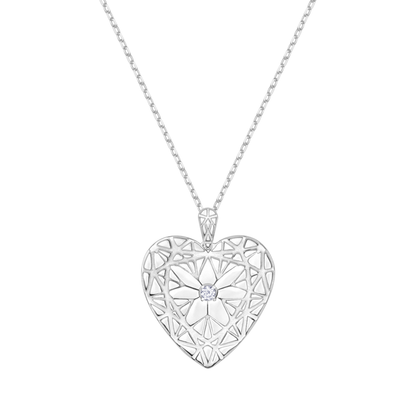 Crack Heart Pendant