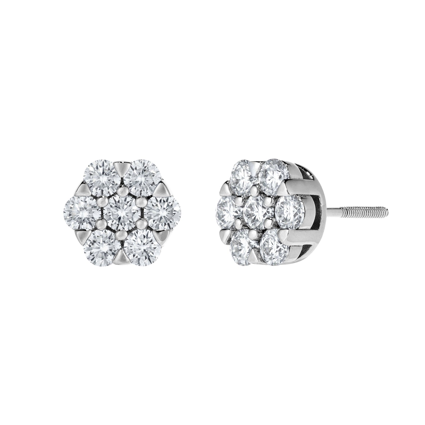 Flower Stud Earrings