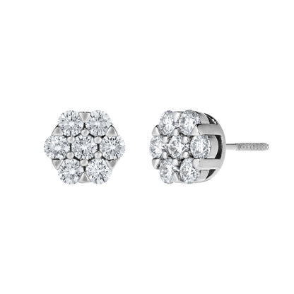 Flower Stud Earrings