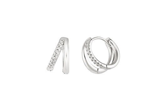 Double-Hoops Earrings