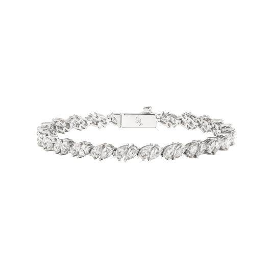 Pear Cut Tennis Bracelet