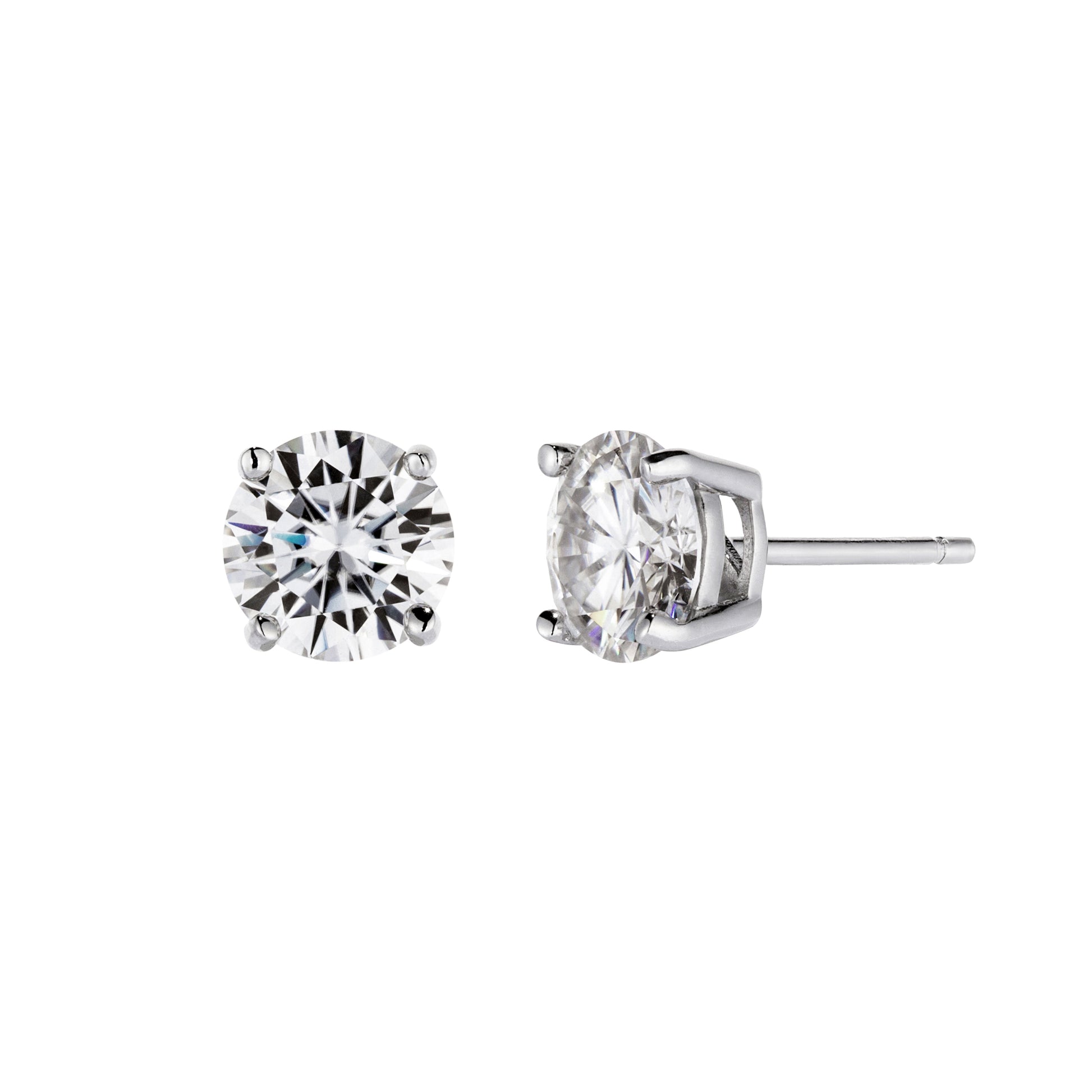 Solitaire Stud Earrings 1.5ct