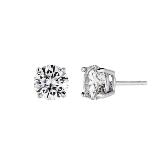 Solitaire Stud Earrings 1.5ct